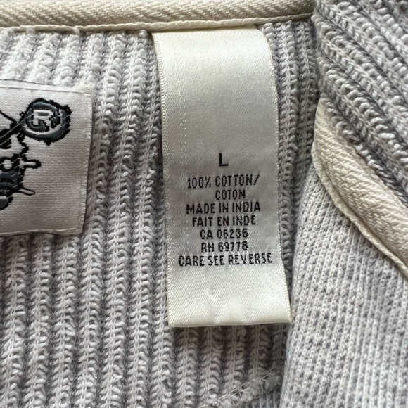 RIVER WASHED JEANS ZIPPERED JACKET SIZE LARGE - Picture 7 of 12